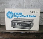 *rare* Vintage 7-4305 Fm/am Digital Clock Radio *nos* "factory Sealed". Fixed Price $279.98.