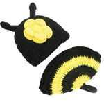 Newborn Baby Girls Boys Crochet Knit Costume Photography Prop Outfits Bee. Fixed Price $11.50.
