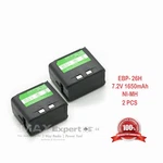 2X 7.2V 1650MAH Nimh Battery For Alinco EBP-20N, EBP-24N, EBP-26N, DJ-180. Fixed Price $56.98.