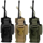 Tactical Heavy Duty Molle Radio Pouch Belt Holder Adjustable Walkie Talkie Bag. Fixed Price $16.99.