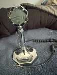 Workman The Bandit Desktop Radio Microphone 4 Pin Heavy Gauge Mesh Grill. Fixed Price $72.00.