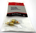 2-PK Panel-mount Phono Jack Color-coded, Radioshack Brand 274-0852. Fixed Price $5.99.