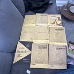 Lot Of Vintage Heathkit Assembly MANUALS,GD-113,GD-18,GD-48-49,CM-1050,MI-2901. Fixed Price $49.99.