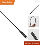Upgrade Your Radio Range With HYS-771N Vhf/uhf Antenna For Handheld Icom Devices. Fixed Price $41.99.