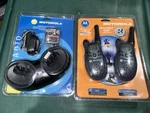 Motorola Talkabout T5000 Two-way Radios Set Nos Sealed W/belt Clips And Charger. Fixed Price $25.00.
