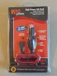 K40 High Power Cb Cord 6-FT. 15 Amp 3-PIN Cigarette Lighter Plug. Fixed Price $9.95.