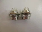Lot Of 2 Workman C-8P Replacement 8-PIN Cb Radio Microphone Panel Jack Mount C8P. Fixed Price $11.95.