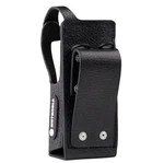 Motorola Hard Leather Carry Case With D-rings And 2.75-INCH Swivel Loop PMLN5659. Fixed Price $15.00.