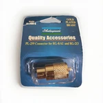 Shakespeare PL-259-G Coaxial Cable Connector Gold Plated RG-8/AU RG-213. Fixed Price $12.89.