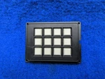 Grayhill 88AB2, 12 Button Keypad, 3 X 4", Flange Mount, 7-PIN, Works!. Fixed Price $19.95.