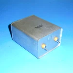 Micamold 8UF 1500V Paper In Oil Capacitor *plus Mtg Straps* Used Tested Mil-spec. Fixed Price $19.99.