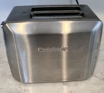 Cuisinart RBT-1200PC Countertop Custom Select 2-SLICE Toaster Silver Stainless. Fixed Price $22.00.