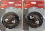 Lot Of 2 Roadpro RP-9CC Foot RG58 A/u Cb/ham Radio Antenna Coaxial Cables. Fixed Price $37.95.