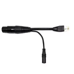3-PIN Xlr Dynamic To 8 RJ45 Modular Icom Trx Adapter HS-04CD. Fixed Price $18.99.