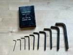 Vintage Boyd Tools Allen Wrench Set 5120-203-7064 10 With Original Box. Fixed Price $25.00.