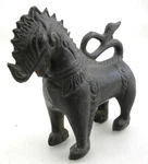 Vintage Antique Thai Guardian Singha Lion Bronze Sculpture. Fixed Price $60.00.