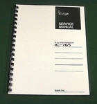 Icom IC-765 Service Manual: With 11"X33" Foldout Schematics & Diagrams!. Fixed Price $35.00.