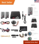EC002-T Smart Key Pke Car Alarm System With Remote Start & Push Button Access. Fixed Price $255.99.