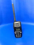 Used Standard Horizon HX150 5W Floating Handheld / Battery. Fixed Price $88.00.