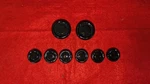 Hallicrafters SX-24 Knobs Complete Set. Fixed Price $44.95.