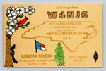 Ham Radio Qsl/qso W4NJS KA7BZB Nc Usa 1982 TS820S Tarheel State. Fixed Price $16.99.