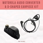 Audio Adapter Kit 2-PIN Muti-pin For Motorola Radios CP110, CP200, CLS1110. Fixed Price $27.99.