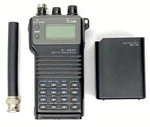 Icom IC-4SAT Uhf Fm Amateur Handheld Transceiver Discontinued BP-90 Battery Pack. Fixed Price $175.00.