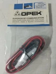 Opek CB-3A Pin 16GA Power Cable Cord For Cobra Uniden Galaxy. Fixed Price $9.95.