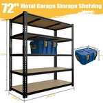 3500LBS Steel Heavy Duty Shelving Metal Garage Storage Sheves Industrial Rack. Fixed Price $85.99.