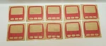 Motorola XTS5000 Display Bezel Set Of 10 Oem Red NNTN4071A Free Ship!. Fixed Price $49.99.