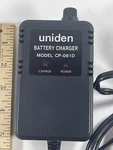 Uniden Battery Charger Model CP-081D 120AC 30W 60HZ 12VDC .6AMP Radio A/c Power. Fixed Price $24.99.