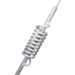 Large Coil Cb Antenna Whip 20000W Helical For Radios K40BCMAX. Fixed Price $134.34.