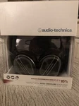 Audio-technica ATH-ANC27X Headband Headphones Black. Fixed Price $40.00.