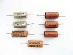 7X .01UF 600V Sprague 3001717 Pio Capacitor - Hermetically Glass Sealed. Fixed Price $24.99.