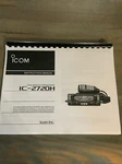 Icom IC-2720 Instruction Manual: Comb Bound & Protective Covers. Fixed Price $16.95.