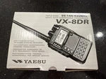 Yaesu VX-8DR Triple Band Submersible Ham Radio Transceiver 50/144/430MHZ. Fixed Price $450.00.