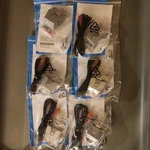 Lot Of 6 Motorola HLN5391 Microphone Hang-up Clip. Fixed Price $22.99.