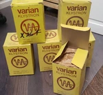 Lot Of Nos/nib Varian Klystron VA-X26F With Tags, Original Paperwork & Boxes. Fixed Price $190.00.