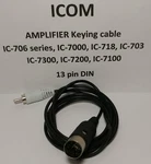 Icom Amplifier Keying Cable IC-706 IC-7000 IC-718 IC7100 IC-7300 13 Pin 500 Sold. Fixed Price $22.89.