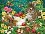 Cobble Hill Berry Sweet 275 Piece Jigsaw Puzzle By Jane Maday. Fixed Price $17.19.