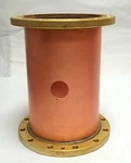 Myat 6 1/8" Rigid Coax Transmission Line Assembly With Flange Length 10". Fixed Price $254.55.