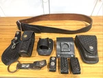 Vintage Safariland 51 Police Duty Basket Weave 10PC Setup Leather Belt 36 Kit. Fixed Price $75.00.