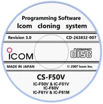 Icom CS-F50V Revision 3.0 Programming Software For IC-F50V/F51V/F60V/F61V/F61M. Fixed Price $25.99.