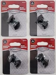 Lof 4 Roadpro RPKN-6P Radio Oem Plastic Black 6MM Knobs Bag 2. Fixed Price $23.95.