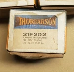 Thordarson 21F202 Filament Transformer 12.6 4 Amps Old Stock Ham Radio Cb 230V. Fixed Price $118.00.