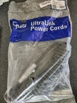 New Grote 87023 Ultralink Power Cord 15 Ft. With 12" Lead, Coiled Hd. Fixed Price $70.00.