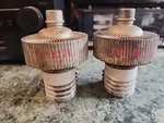 Vintage Rca 8168 4CX1000A High Power Rf Transmitting Tube (2 Included) Lot. Fixed Price $500.00.