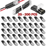 25-200PCS Double-wire Plug-in Pin Led Light Strip Connectors New. Fixed Price $9.95.