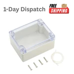 Lemotech IP65 Waterproof Abs Junction Box 4.53X3.54X2.16 Inch Clear Cover. Fixed Price $15.12.