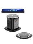 Pop-up Countertop W/ 15WATT Wireless Charger 20W Usb-c 4 Ac Outlets. Fixed Price $61.99.